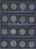 Jó világgyűjtemény, 186db, régi és új, túlnyomórészt tengerentúllal, berakólapokon