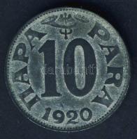 Jugoszlávia 1920. 10P T:3