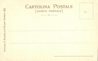 Iris / Japanese geisha, opera. German Art Nouveau postcard. Officine G. Ricordi & C. 025. litho ...