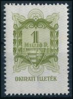 1945 1.000.000P okirati illeték R!