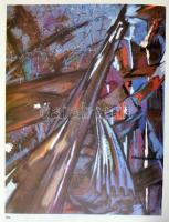 cca 1972 Jolan Gross: Bettelheim 2 db kiállítási katalógus