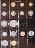 Világgyűjtemény, 95db régi és új, tengerentúllal, 3db jó állapotú albumban