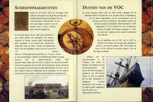 Hollandia 1726-1794. hajóroncsokból származó 4klf db 1Duit-os, dekoratív szettben