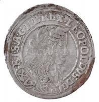 Ausztria 1661CA 15kr Ag "I. Lipót" T:2- patina / Austria 1661CA 15 Kreuzer Ag "Leopol...
