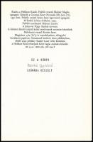 Szabó Lőrinc: Buddha tenyerén. A költő keleti tematikájú versei. Bp., 1991, Helikon. Névre szóló pél...