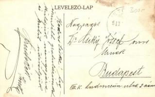 1913 Remetevasgyár, Remetské Hámre; Tengerszem tó / lake (Rb)