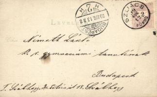 1899 (Vorläufer!) Szliácsfürdő, Kúpele Sliac; Kápolna / chapel. photo  (EK)