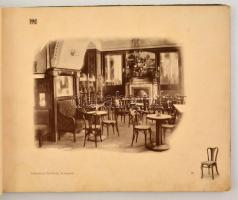 cca 1930 Thonet testvérek hajlítottbútorgyára. Nagy képes áruminta  katalógus. 50 tábla. (Képek: haz...