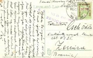 1915 Murány, Murányalja, Muránsky hrad (Gömör); vár / Schloss / castle (EK)