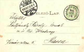 1906 Nedec, Niedzica (mai Lengyelország, Magas-Tátra); Pieninek, Csorsztyn, vár. Divald Adolf / cast...