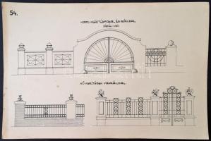 Kassay József - Frőlich Pál: Családi- és lakóház tervek. 54 lap.
Bp. 1928. Műszaki Könyvkiadó. Címl...