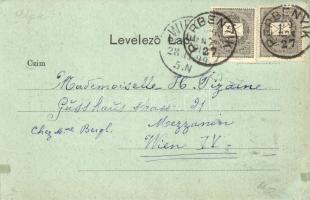 1899 Pozsony, Pressburg, Bratislava; Nagy Lajos tér, Herren und Knaben Kleider üzlete, építési állvá...
