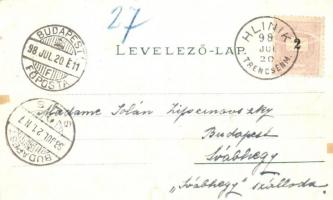 1898 Zsolna, Sillein, Zilina; templom, híd, Fő tér. Nürnberg Ármin kiadása / church, bridge, main sq...