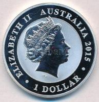 Ausztrália 2015. 1$ Ag "Kookaburra" (1oz/0.999) T:PP 
Australia 2015. 1 Dollar Ag "K...