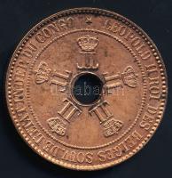 Kongó Szabad Állam / II.Lipót belga király szuverenitása alatt 1888. 10c T:1/1-