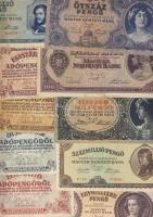 Kis hagyaték tétel 84db benne korona, pengő, forint sok Német Császárság, Weimari Köztársaság, III.B...