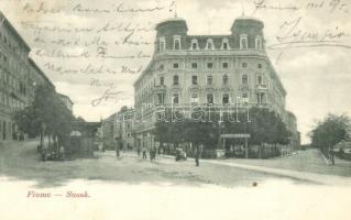 1906 Fiume, Susak; Utcarészlet, Divald Károly 845. / street (EK)