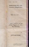 1872 Viola Imre: Szabad királyi Pest város tekintetes közgyűléséhez írt a városi vízvezetéki mű vizs...