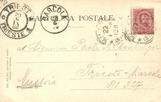 1900 Milano, Milan; Corso Vittorio Emanuele, Campari Caffe Bottiglieria Galleria V.E. / street view ...