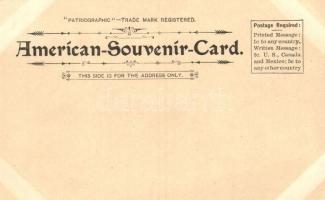 Washington, Lafayette monument, US State War and Navy Dept., St. John's church. American Souven...