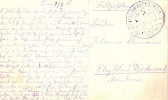 1915 Ciechocinek, Hermannsbad; Teznie No. 1. / watching tower (EK)