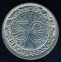 Német Birodalom/Weimari Köztársaság 1928J 50Pf T:2/3+