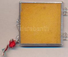 1980. "XXII. Nyári Olimpiai Játékok Moszkva 1980 - Misa" jelzett Ag bélyegérem eredeti, pl...