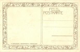 Vogesenwacht. H. Bahlsens Keksfabrik. Hannover / WWI German military art postcard s: W. Georgi