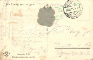 1915 Verwundeter Soldat, Erste Hilfe nach Rückkehr aus dem Schützengraben / WWI German military, Wou...