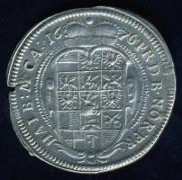 Német Államok/Brandenburg-Ansbach 1676. 1/6Thaler Ag T:3+ lapkahiba