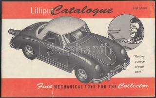 Lilliput játékkatalógus, 2 db, reprint!