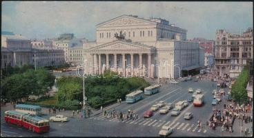 1971 Kádár János, Komócsin Zoltán, Nemes Dezső és Rapaics Rajmund saját kézzel aláírt BÚÉK képeslapj...