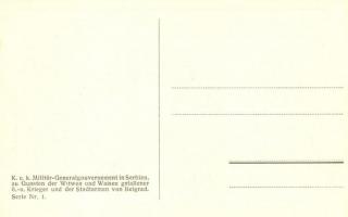 Belgrade, Belgrad; Sr. Exz. Graf Salis-Seewis, gewesener Generalgouverneur für Serbien /  Johann Ulr...