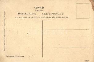 General Radomir Poutnik, chef d'Etat-major / Field Marshal Radomir Putnik, first Serbian Field ...