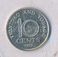 Trinidad és Tobago 1973. 1c + 5c + 10c + 25c + 50c mind kis, átlátszó tokban T:1,1-
Trinidad and To...