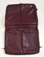 Bőr öltönytáska, kopott, 45×60 cm (92×60 cm)