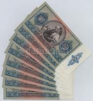 1941. 20P (9x) sorszámkövetők, nyomdai papírránc T:I,I-