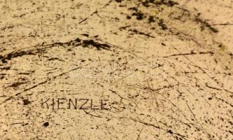 Kienzle negyedütős kandallóóra, felhúzókulccsal, a Westminster Quarters dallamával, működik, jó álla...