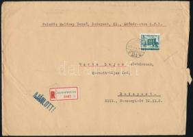 1958 Bp., Halácsy Dezső (1908-?) hírlapíró, író gépelt levele Barta Lajos (1878-1964) író, Halácsy D...