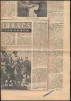 1958 Bp., Halácsy Dezső (1908-?) hírlapíró, író gépelt levele Barta Lajos (1878-1964) író, Halácsy D...