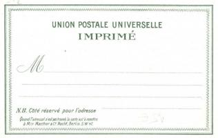 Gruss aus Venedig. König Humbert und Königin Margherita / Greeting from Venezia. Umberto I of Italy ...