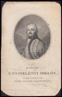 [Johann Neidl (1776-1832)]: hadadi báró id. Wesselényi Miklós (1750-1809), mélynyomás, papír, 19x12 cm