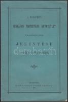 1896 A Budapesti Országos Protestáns Árvaegylet választmányának jelentése az 1895-ik évi működéséről, 42p