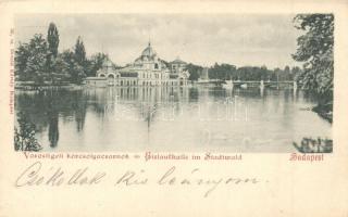 1900 Budapest XIV. Városligeti korcsolyacsarnok. Divald Károly 36. sz. (EK)