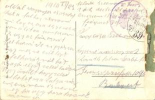 Nicht mucksen! / Első világháborús szerb ellenes gúnyos propaganda lap / WWI anti-Serbian mocking ar...