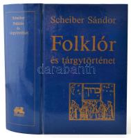 Scheiber Sándor: Folklór és tárgytörténet. Teljes kiadás. Bp., 1996, Makkabi,(Egyetemi Nyomda), 1520 p. Kiadói kartonkötésben, illusztrációkkal. Számozott (100/028.) példány.