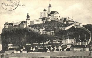 Trencsén, Trencín; A vár 200 évvel ezelőtt. Szold kiadása / the castle 200 years ago (Rb)