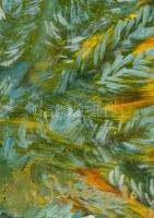 Pekáry jelzéssel: Virágcsendélet. Olaj, farost, 61×68 cm