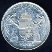 1939. 5P Ag "Horthy balra" T:2/3