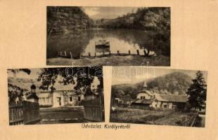 12 db RÉGI és MODERN városképes lap; Dunakanyar / 12 pre-1945 and modern Hungarian town-view postcar...